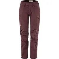 Fjällräven - Women's Kaipak Trousers Curved - Trekkingbroek 46 - Fixed Length, bruin