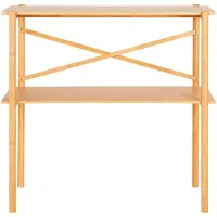 Ebuy24 Wandtafel Manaus bamboe | hout naturel 32x83x80.5 cm wandtafels | NADUVI