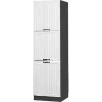 Vicco Fame-Line Ovenombouwkast – 60 cm Wit Landhuis