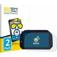 BROTECT - Screenprotector voor BMW F 750 GS 2018-2020 Connectivity TFT 6.5" - Folie Beschermfolie matte 2 Stuks