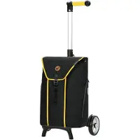 Andersen Shopper Shopper 'Unus' geel / zwart