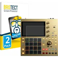 BROTECT - Screenprotector voor Akai MPC One - Folie Beschermfolie transparant 2 Stuks