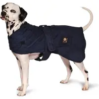 Danish design - Dog bath robe navy 40cm - (D11340)