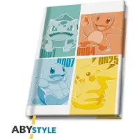 Abystyle Pokemon A5 notitieboek: Kanto Starters, Andere spelaccessoires