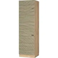 Vicco Fame-Line Koelkastkast – 60 cm Eiken paneel