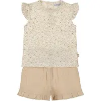 Dirkje Meisjes Kledingset - Beige