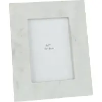 J-Line Foto kader 13x18 marmer wit large