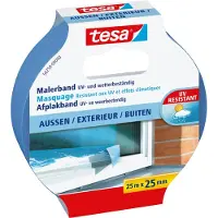 TESA Afplaktape Wit 25 mm (B) x 25 m (L)