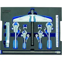 Gedore 2927268 Poelietrekkerset Spanbereik 70 - 260 mm Aantal haken 3
