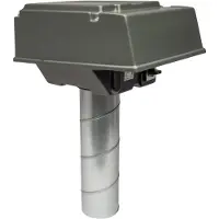 Orcon Pijpdakventilator MPV-10W met werkschakelaar - max 360 m3/h - aansluiting Ø 125mm