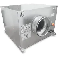 Soler & Palau S&P CAB-315 ECOWATT energiezuinige EC boxventilator 1910 m3/h - geluidgedempt - aansluiting 315mm