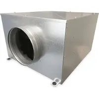 Blauberg ISO-B-160 boxventilator 420 m3/h - geluidgedempt - ERP2018 - aansluiting 160mm