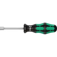 Wera 395 Dopschroevendraaier Werkplaats Sleutelbreedte (metrisch): 10 mm Koplengte: 80 mm