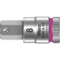 Wera 8740 A 05003339001 Inbus Dopsleutel-bitinzet Houderfunctie 8 mm 8 mm 1/4 (6,3 mm)