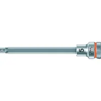 Wera 8740 B HF Binnenzeskant Zyklop Bitdop met 3/8"-aandrijving met vasthoudfunctie, 5,0 x 107 mm - 1 stuk(s) - 05003034001
