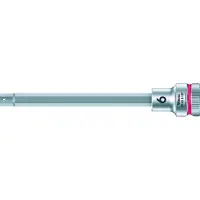 Wera 8740 B HF Binnenzeskant Zyklop Bitdop met 3/8"-aandrijving met vasthoudfunctie, 6,0 x 107 mm - 1 stuk(s) - 05003036001