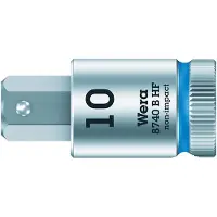 Wera 8740 B HF 05003043001 Dop (zeskant) Dopsleutelinzetstuk Houderfunctie 10 mm 3/8 10 mm 3/8 (10 mm)