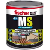 Fischer Waterdichtingsmiddel MS 534615, grijs, 1 kg