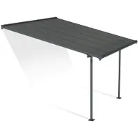 Canopia By Palram Aluminium terrasoverkapping Sierra Palram - Canopia 3 x 3,05 m antraciet Heat Block