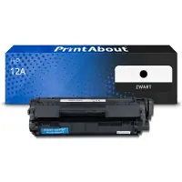 PrintAbout Huismerk HP 12X (Q2612X) Toner Zwart Hoge capaciteit