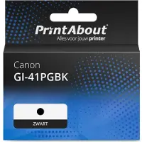 PrintAbout Inktcartridge GI-41PGBK Zwart geschikt voor Canon