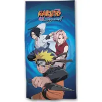 Naruto - Strandlaken - Badlaken - Handdoek - 70x140Cm - 100% Katoen.