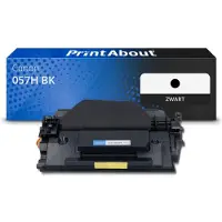 PrintAbout Toner 057H BK Zwart geschikt voor Canon