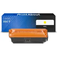 PrintAbout Toner 064 Y Geel geschikt voor Canon