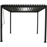 Novum Pharma Mirador BASIC - 300 x 300 cm - Terrasoverkapping - Antraciet