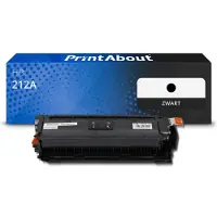 PrintAbout Toner 212A (W2120A) Zwart geschikt voor HP