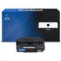 PrintAbout Huismerk HP 87X (CF287X) Toner Zwart Hoge capaciteit