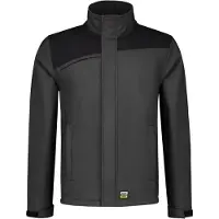 Tricorp Bicolor 402021 - Softshell jas - Donkergrijs/ Zwart - 7XL