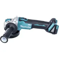 Makita DGA 521 RF1X1 accu haakse slijper 18 V 125 mm X-LOCK Brushless + 1x accu 3,0 Ah + oplader