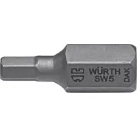 Würth - Binnenzeskantbit 10 mm - Bit, binnenzeskant x 5 st -