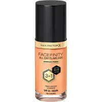 Max Factor Facefinity 3in1 Primer Concealer & 85 Caramel 30ml Foundation