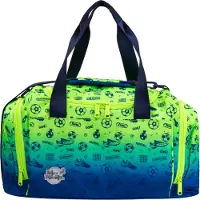 MCNEILL Sporttas blauw / neongeel