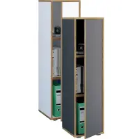 VCM Houten kantoorkast Dossierkast Kantoormeubilair Kast Salia 3-voudig breedte 30 cm Draaideur