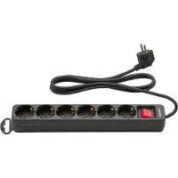Parkside Stekkerdoos (6-weg 1,5m)