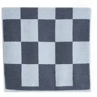 HAY Badmat Check Steel Blue-50 x 90 cm