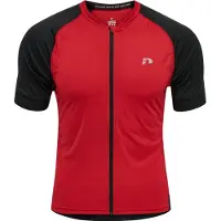 Newline Functioneel shirt donkerrood / zwart