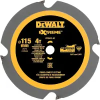 DeWalt Accessoires Cirkelzaagblad | Vezelcement | 115x10x4t - DT20421-QZ
