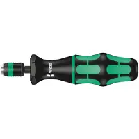 Annan Tillverkare 7466 Kraftform Instelbare Momentschroevendraaier met standaardinstellingen met Rapidaptor Snelwisselhouder, 1/4 duim, 11,0 in. lbs. - 1 stuk(s) - 05074722010