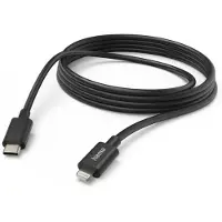 Hama 00201599 USB-laadkabel USB 2.0 Apple Lightning stekker 3 m Zwart