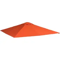 Outsunny Sunny Paviljoendak 3x3m oranje