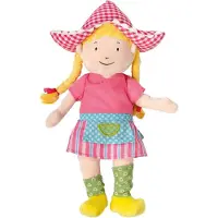 Bambolino toys Fien & Teun Pluche knuffel Fien - 35 cm - Peuter en kleuter speelgoed - Voor meisjes en jongens - Vanaf 1 jaar - Speelgoed kinderen -