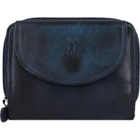 Jack kinsky Nelson Portemonnee RFID Leer 12,5 cm blauw