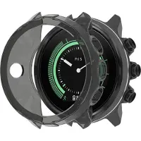 Strap-it TPU case - zwart bescherm hoesje geschikt voor Suunto 9 / 9 Baro - zwarte beschermhoes voor Suunto 9 en 9 Baro
