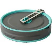 Sea to Summit - Frontier Ultralight Collapsible Pouring Pot - Pan 2,2 l, grijs/turkoois