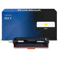 PrintAbout Toner 054 Y Geel geschikt voor Canon
