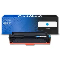 PrintAbout Toner 067 C Cyaan geschikt voor Canon